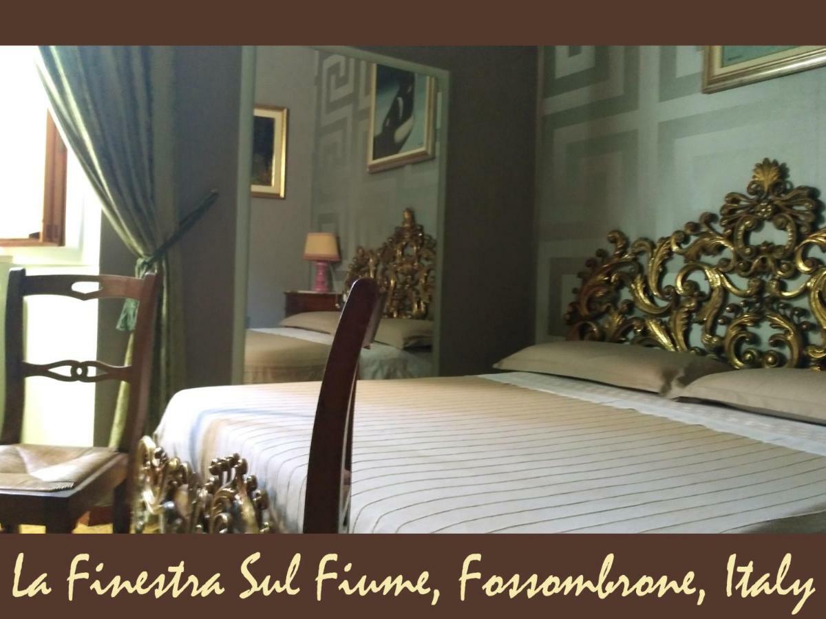 La Finestra Sul Fiume Bed & Breakfast Fossombrone Exterior photo
